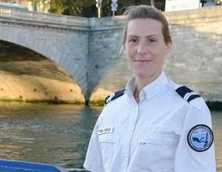 Un hommage a été rendu à Paris à la policière niçoise Amandine Giraud. (Photo DR)