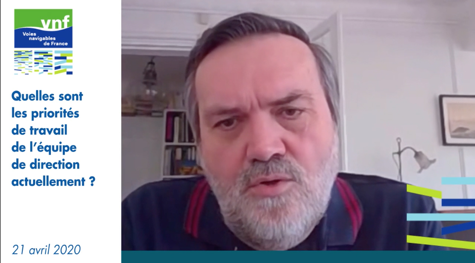 Interview de Thierry Guimbaud directeur général de VNF en période de crise sanitaire (vidéo sur Vimeo)