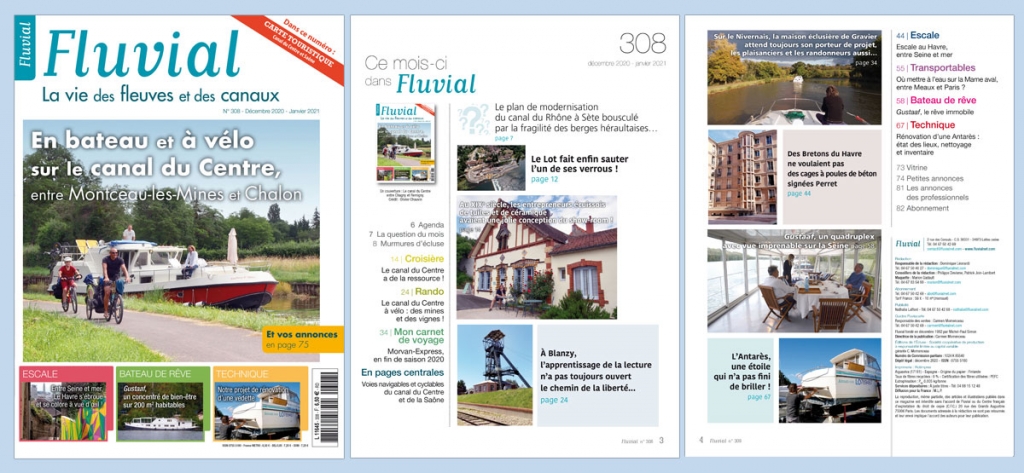 Fluvial n° 308 (décembre 2020 - janvier 2021