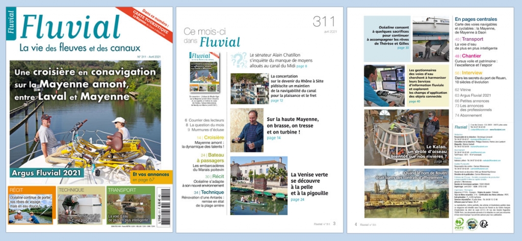 Fluvial n° 311 (avril 2021)