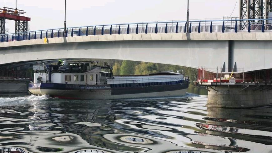 Le nouveau pont de Pont-Sur-Yonne (Photo Pascal Malbrunot)