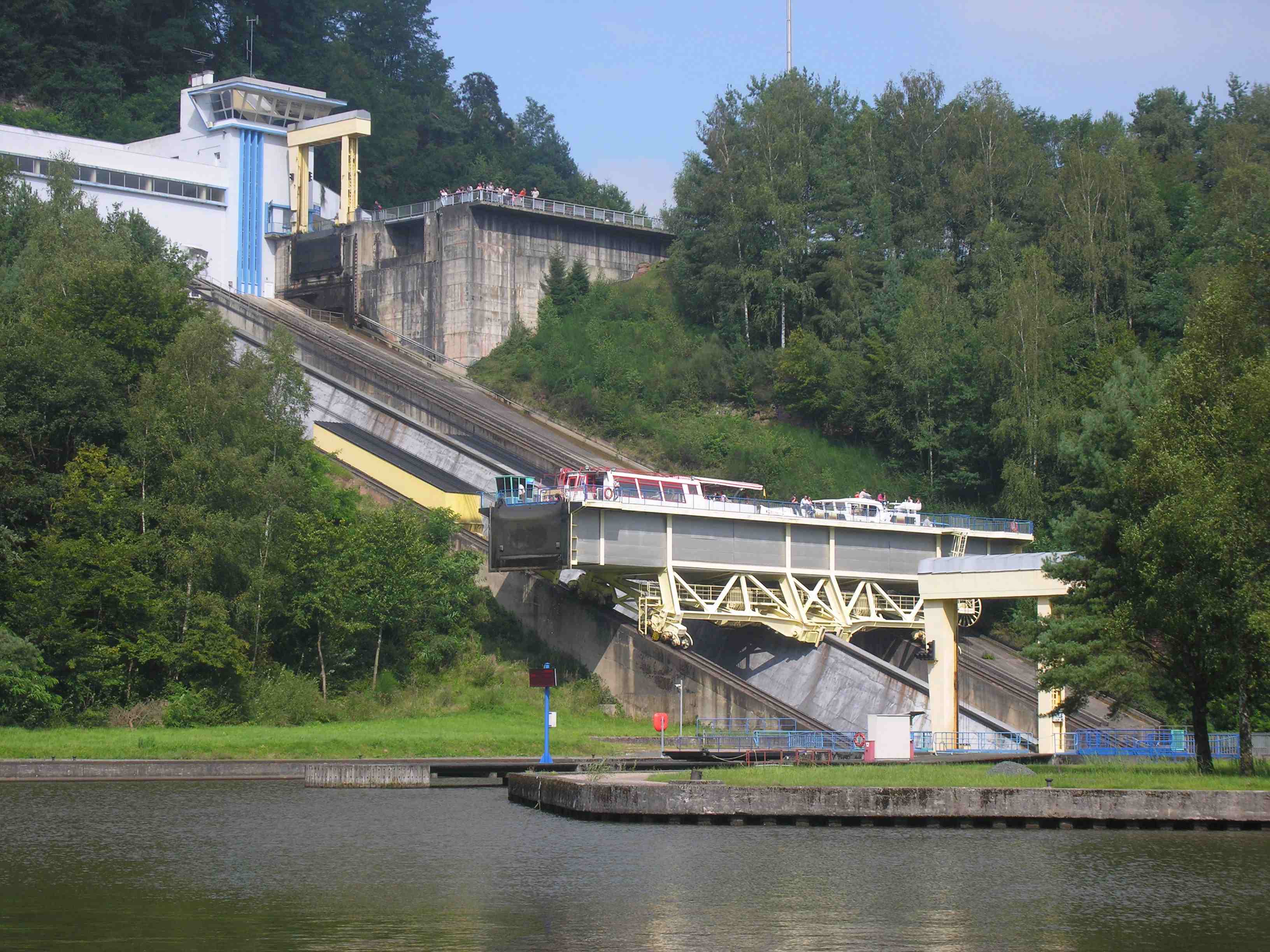 Le plan incliné de Saint-Louis-Arzviller (Photo : PJL)