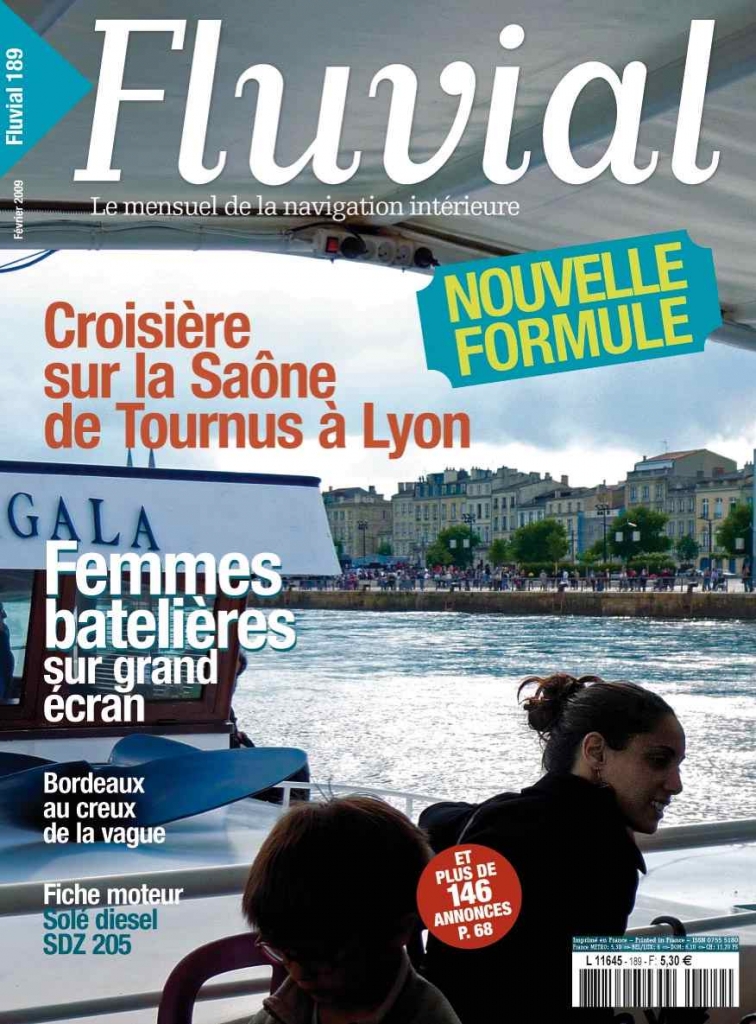 Couverture du n° 189 de Fluvial