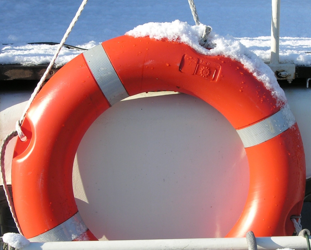 Bouée-neige (Photo PJL)