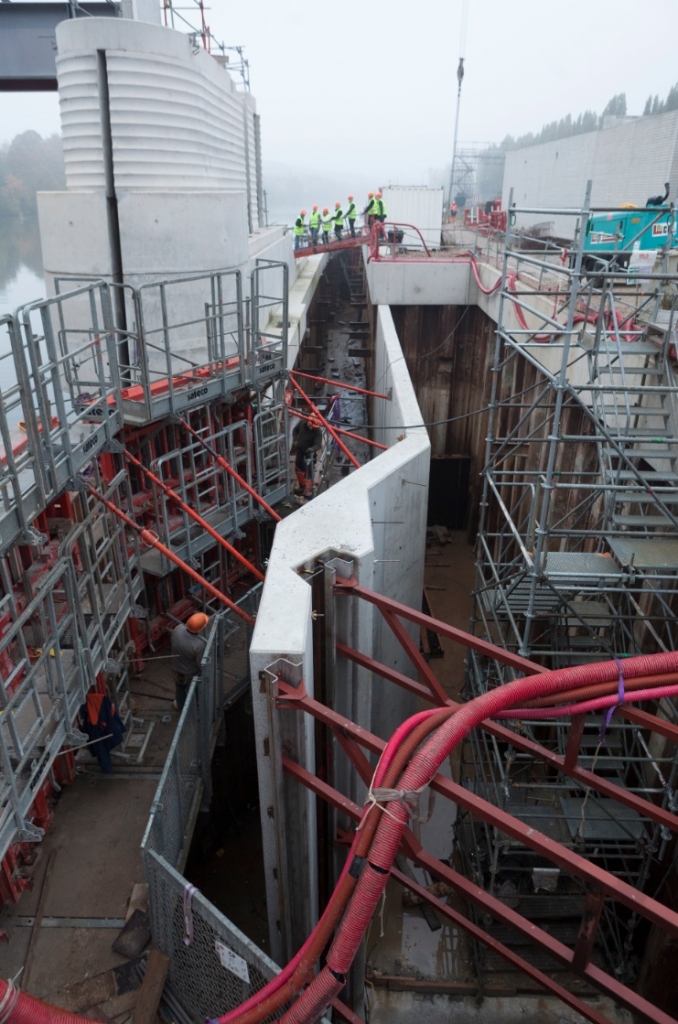 Construction du nouveau barrage de Chatou (Philéas-Fotos) 