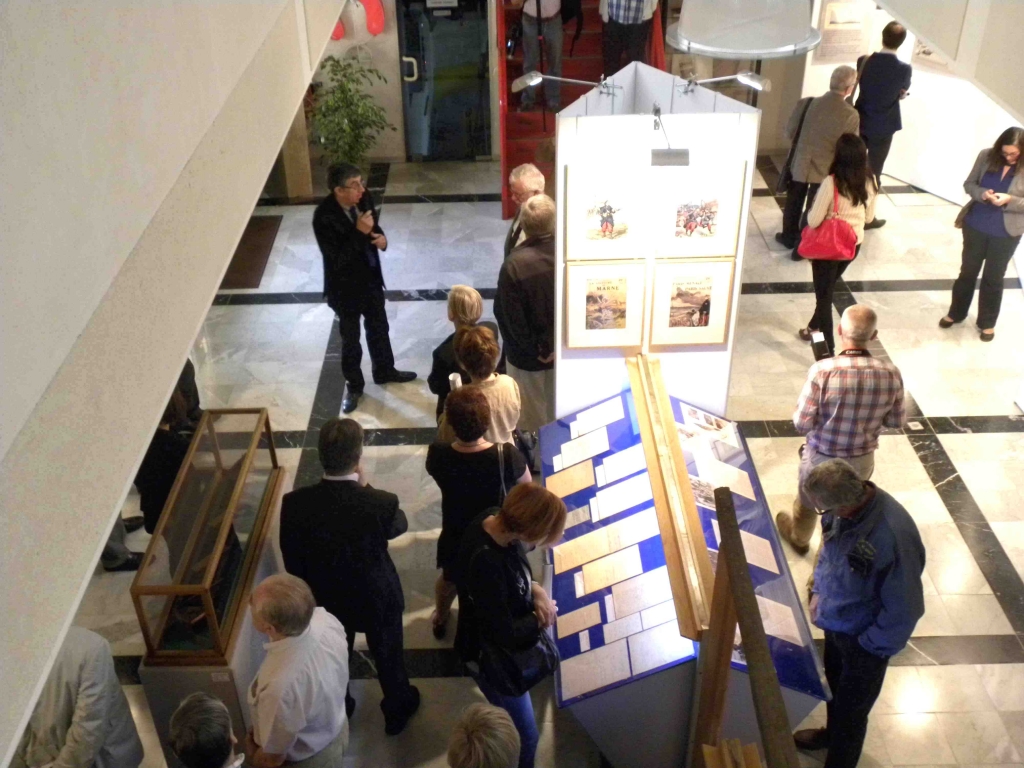 exposition à Trilbardou :"la bataille de l'Ourcq" (Photo PJL)