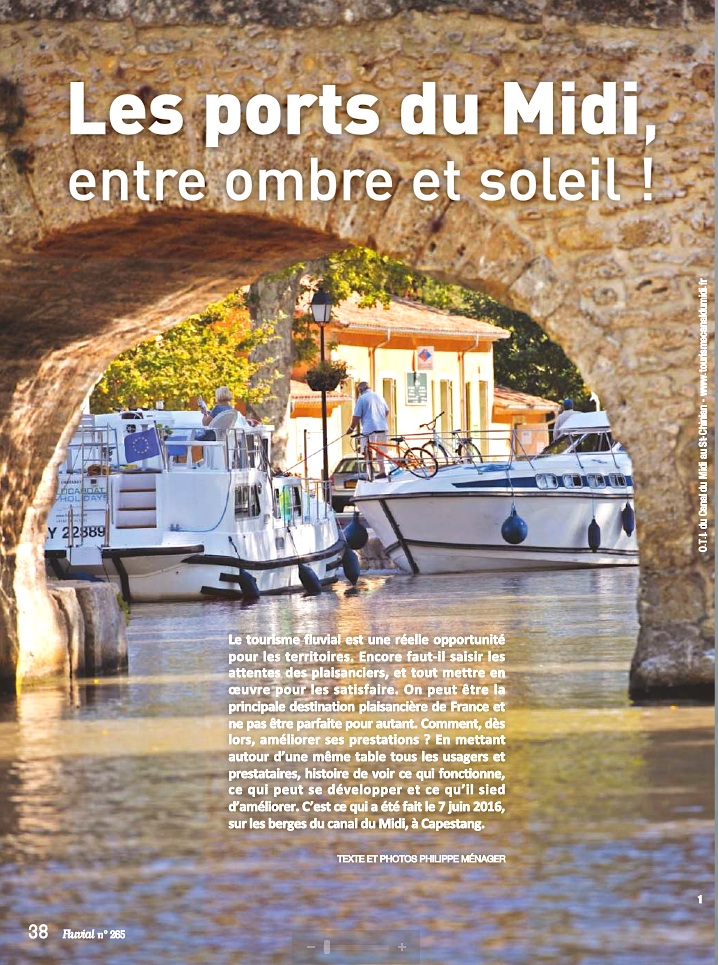 Les ports duMidi (Fluvial n°265 - septembre 2016)