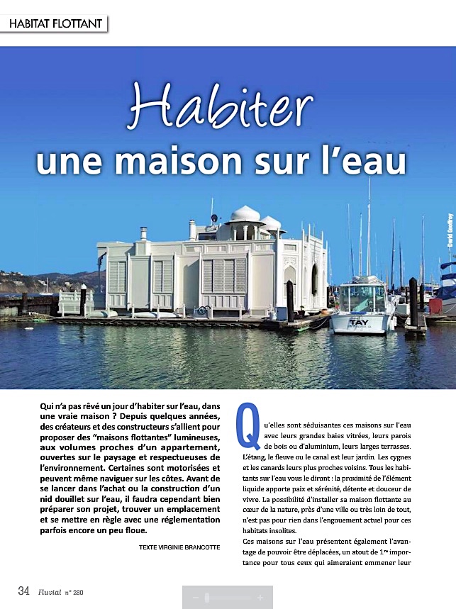 Habiter une maison fluviale (Fluvial n°280)