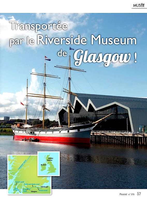 Le Riverside Museum de Glasgow (Fluvial n°279)