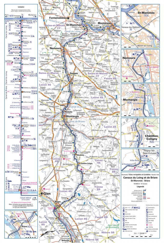 Voies navigables du Loing et du canal de Briare - Fluvial n°313